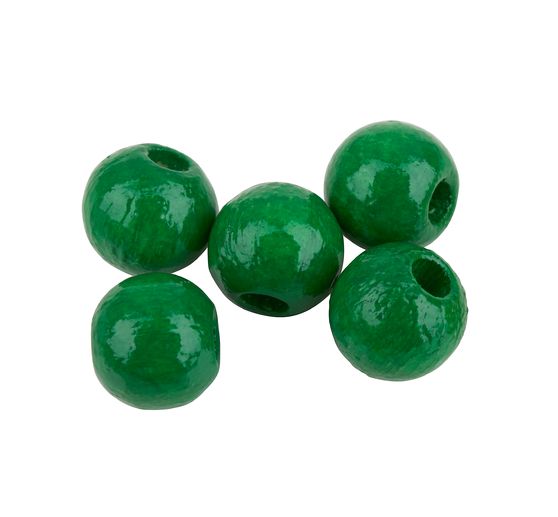 Wooden beads, Ø 6mm, approx. 125 pieces