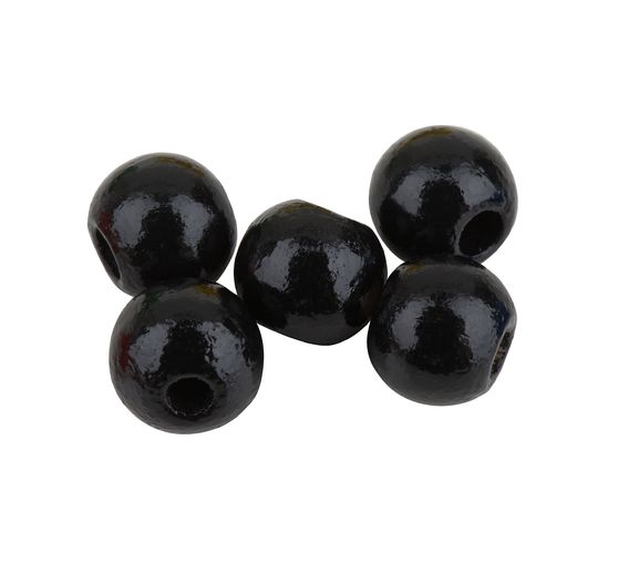 Wooden beads, Ø 6mm, approx. 125 pieces