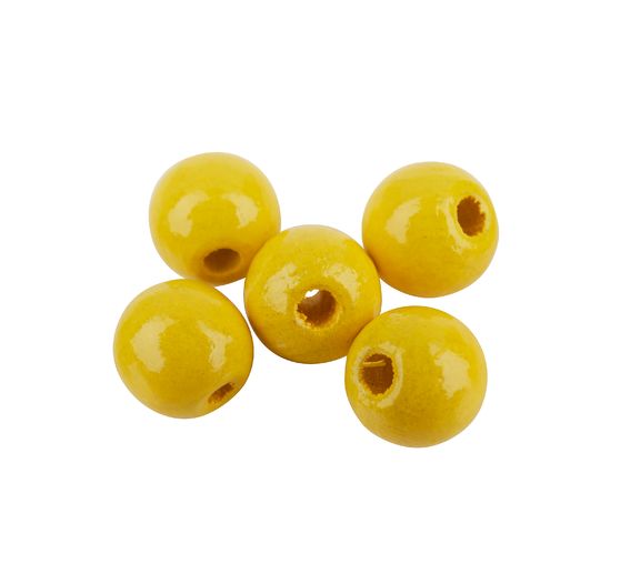 Wooden beads, Ø 8 mm, 85 pieces