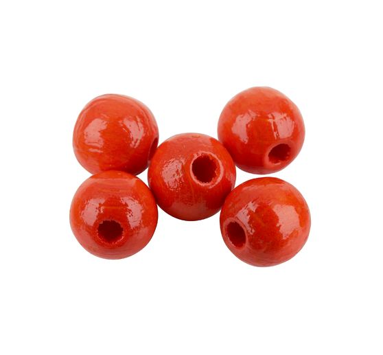 Wooden beads, Ø 8 mm, 85 pieces