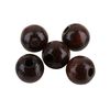 Wooden beads, Ø 8 mm, 85 pieces Dark brown