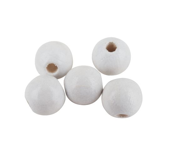 Wooden beads, Ø 8 mm, 85 pieces