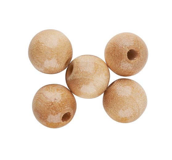 Perline di legno, Ø 10 mm, circa 50 pezzi