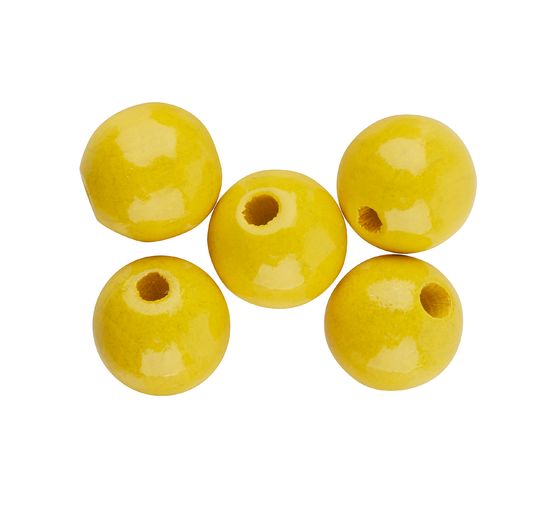 Perline di legno, Ø 10 mm, circa 50 pezzi