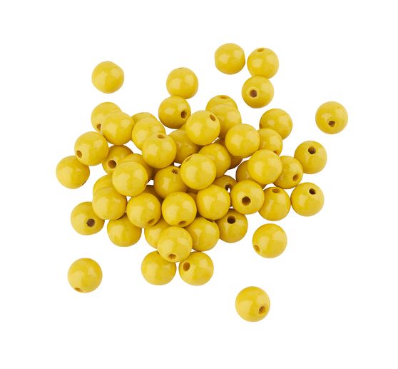 Perline di legno, Ø 10 mm, circa 50 pezzi