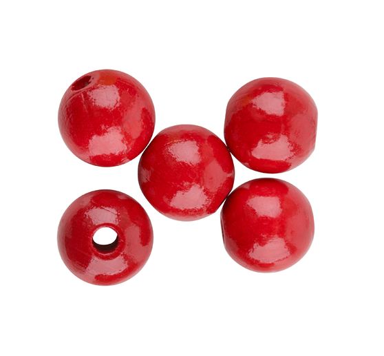 Perline di legno, Ø 10 mm, circa 50 pezzi