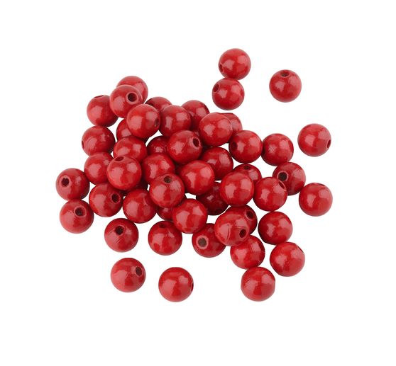 Perline di legno, Ø 10 mm, circa 50 pezzi