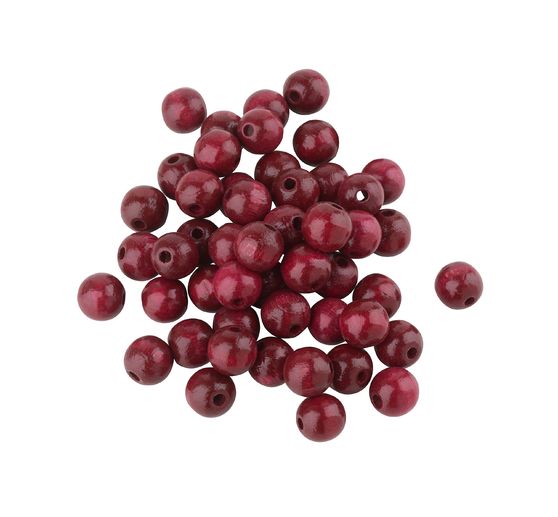 Perline di legno, Ø 10 mm, circa 50 pezzi