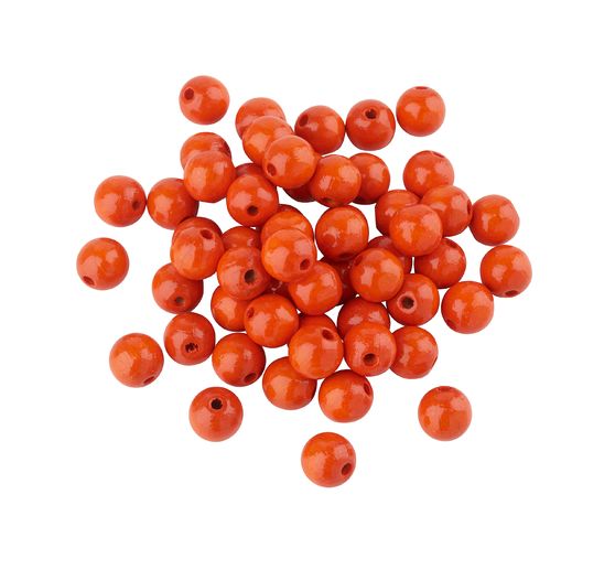 Perline di legno, Ø 10 mm, circa 50 pezzi