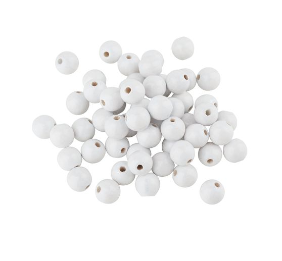 Perline di legno, Ø 10 mm, circa 50 pezzi