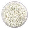 Rocailles "Nacre" White
