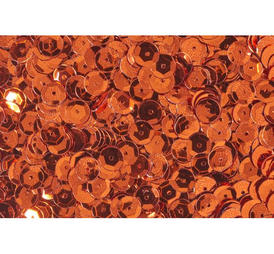 Sequins domed, metallic