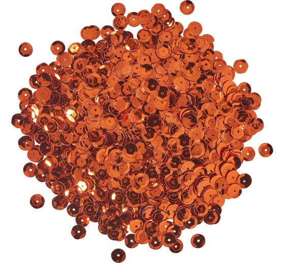 Sequins domed, metallic