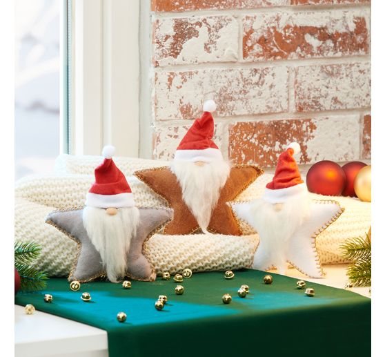 Mezze sfere in legno VBS senza perforazione, 10 pezzi