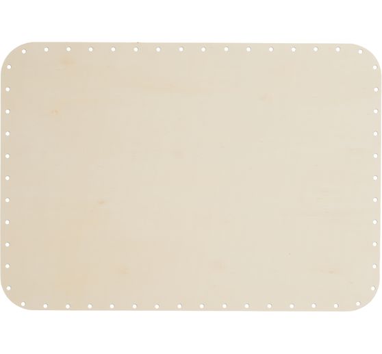 VBS Base di rattan "rettangolo", 4 mm, 24 x 34 cm