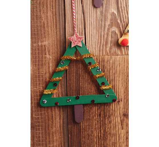 VBS Chenille wire "Gold", 8 mm, 50 cm, 10 pieces