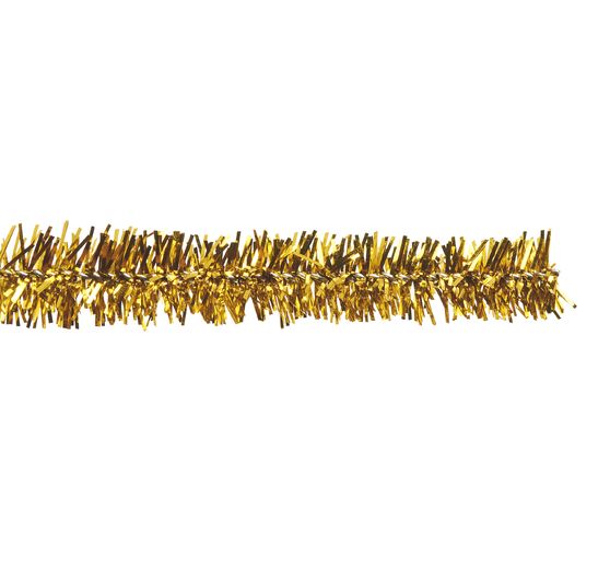 VBS Chenille wire "Gold", 8 mm, 50 cm, 10 pieces