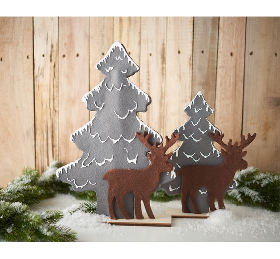 Textile felt, 45 x 30 cm