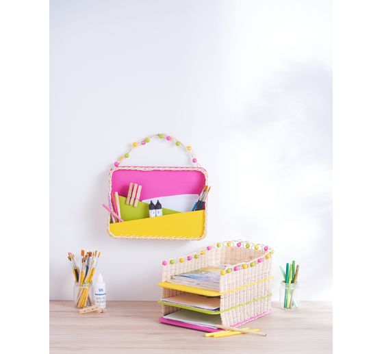 VBS Base di rattan "rettangolo", 4 mm, 24 x 34 cm