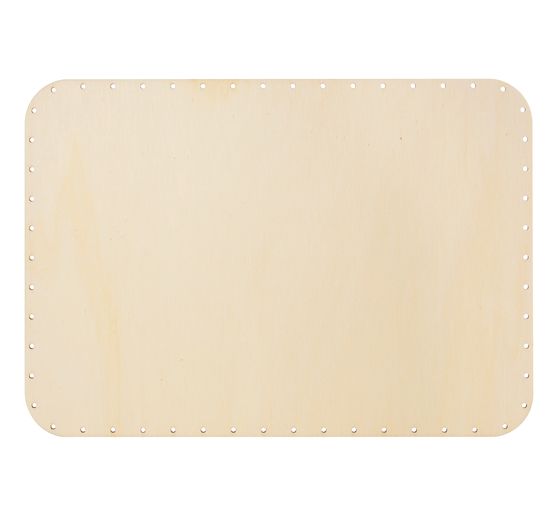 VBS Base di rattan "rettangolo", 4 mm, 24 x 34 cm