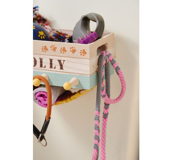 VBS Scatola di legno, set di 3 pezzi