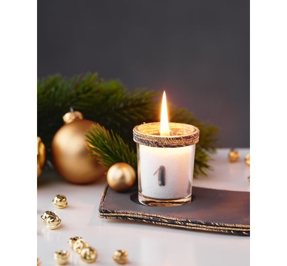 Cotton cord with lurex and malleable wire core