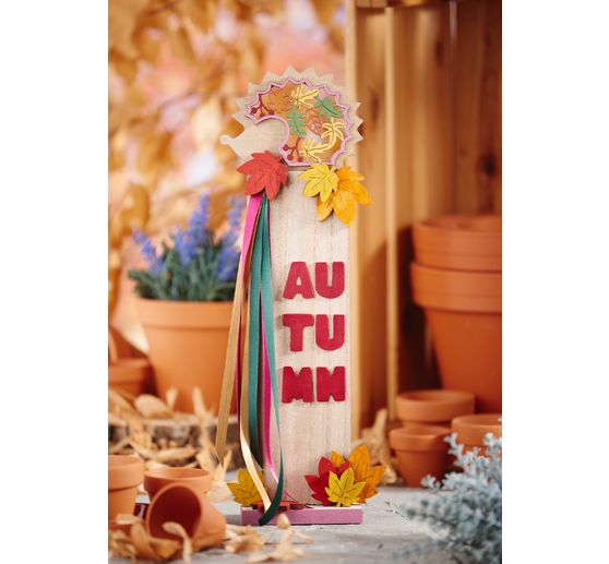 VBS Wooden letter set "Assorted - White", 156 pieces