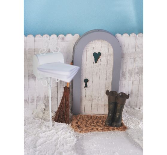 Miniature broom, 2 piece