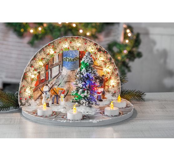 VBS Light arch with 4 tea light holders