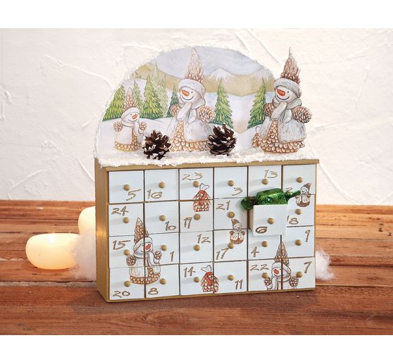 VBS Advent calendar with 24 drawers