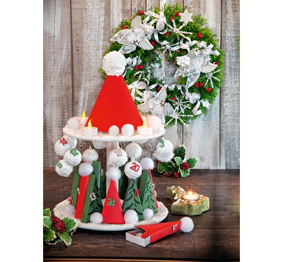 VBS Tealight holders with decorative plate