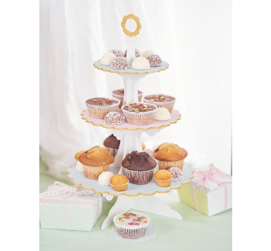 Etagere, 3-tier, MDF wood