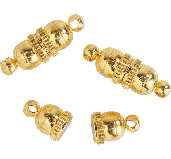 Magnetic closure, "Cup" gold