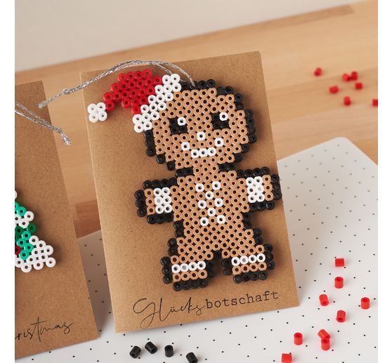 VBS Double cards with envelopes "Kraft paper", 50 pieces