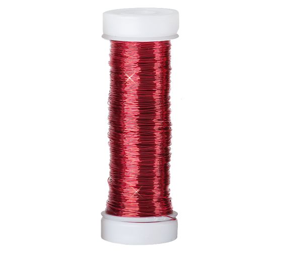 Enamelled copper wire