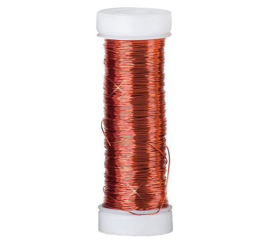 Enamelled copper wire