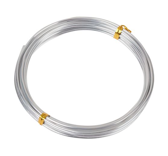 VBS Aluminium wire "Silver coloured", 3 m