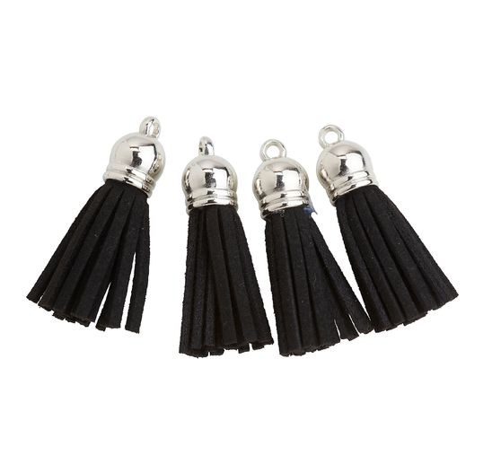 Imitation leather tassels