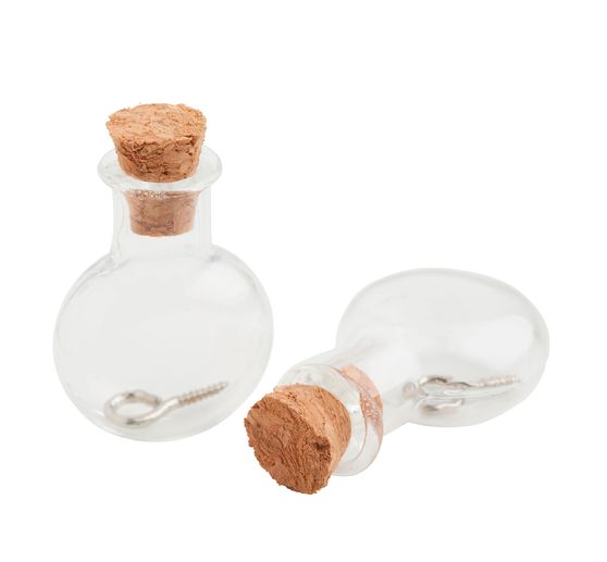 Decoration pendant Glass bottle