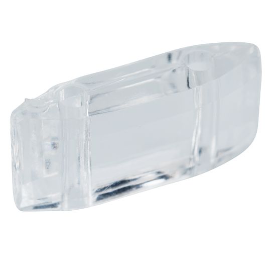 Acrylic 2-hole carrier beads