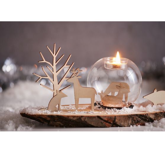 VBS Tealight holder "Glass ball"