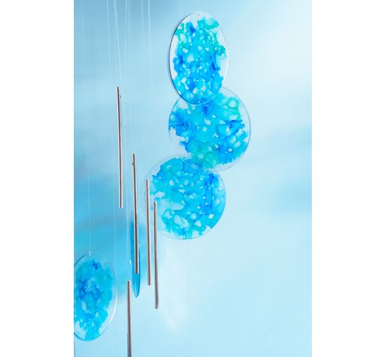 Acrylic separating-/painting disc "Round", Ø 12 cm