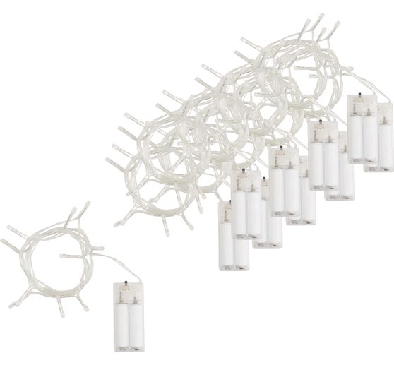 VBS LED chains of lights "10 LEDs", 10 pieces