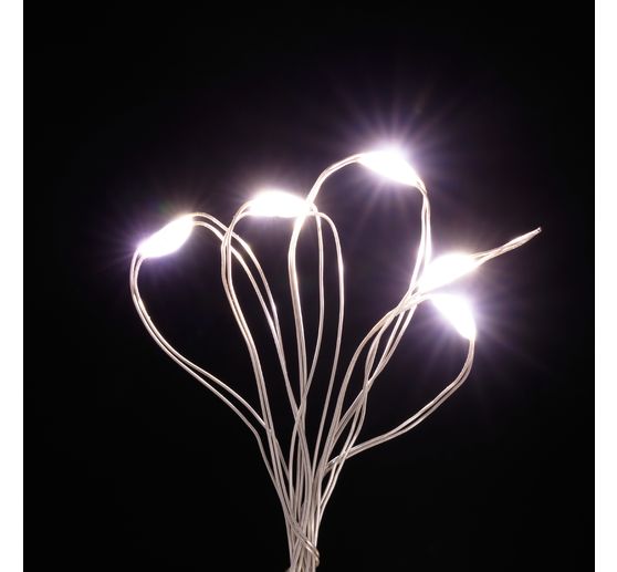 VBS Micro LED chains of lights with timer, 10 pieces