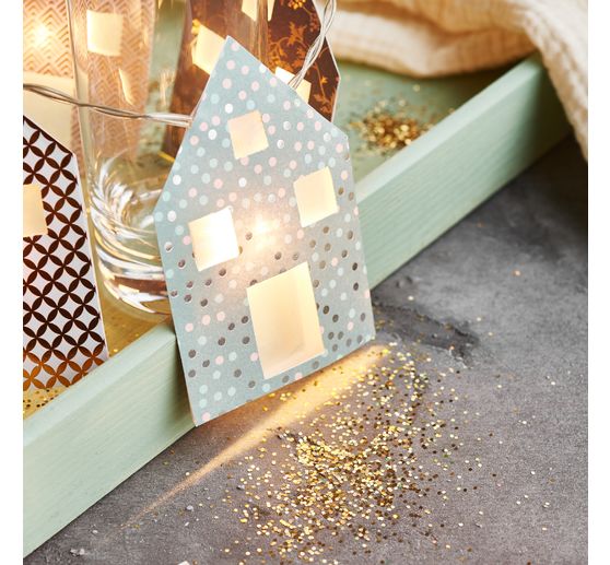 VBS Mini LED chain of light "10 LEDs", with timer