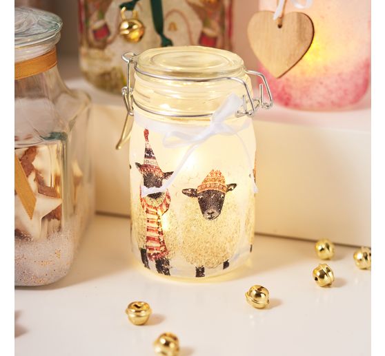 VBS Stringa di luci a LED, con timer, 10 LED