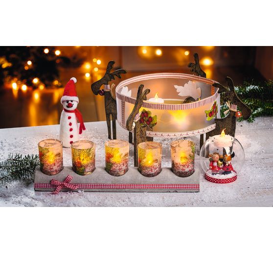 VBS LED tea lights, 4 pieces