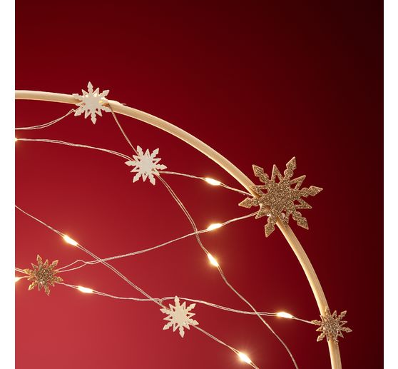 VBS Micro LED chain of lights, with timer, 20 LEDs