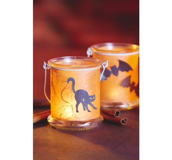 VBS Glass lantern with metal bracket