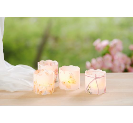 VBS LED tea lights, 4 pieces
